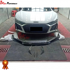 GT RWD Style Dry Carbon Fiber Canards For Audi R8 2019-2023