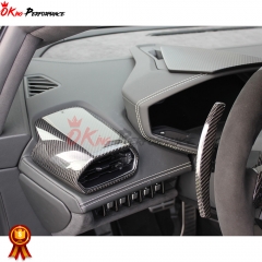 Dry Carbon Fiber Replacement Interiors Kits AC Caps For Lamborghini Huracan LP610-4 LP580 2014-2016