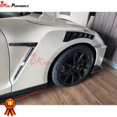 Nismo MY20 Style Partial Carbon Fiber Fender For Nissan R35 GTR 2008-2019