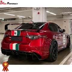 GTAM Style Carbon Fiber Side Skirt For Alfa Romeo Giulia 2016-2023