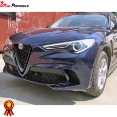 Quadrifoglio Style PP Front Bumper For Alfa Romeo Stelvio 2017-2019
