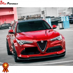 OKing Style Carbon Fiber Hood For Alfa Romeo Stelvio 2017-2019