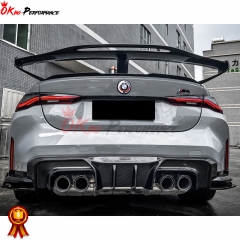 TAKD Style Dry Carbon Fiber Rear Diffuser For BMW G82 M4 2020-2024