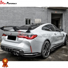 TAKD Style Dry Carbon Fiber Rear Diffuser For BMW G82 M4 2020-2024
