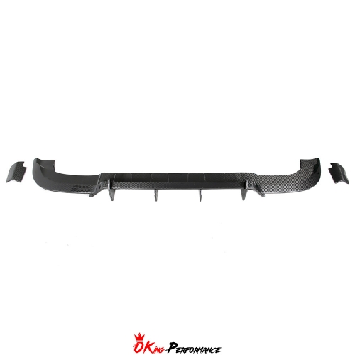 G900 Rocket Style Dry Carbon Fiber Rear Diffuser For Mercedes Benz G Class W464 G63 AMG BRABUS 2019-2022