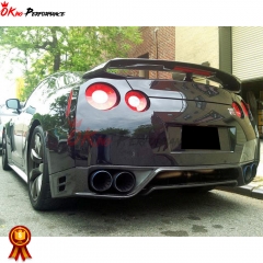 MY12 OEM Style Carbon Fiber Rear Under Diffuser With Brake Light For Nissan R35 GTR 2008-2018