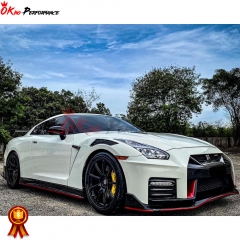 MY20 NISMO Style Carbon Fiber Front Fender Vent Duct For Nissan R35 GTR 2008-2019