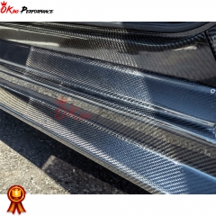 JDM Style Carbon Fiber Door Sill For Nissan R35 GTR 2008-2019