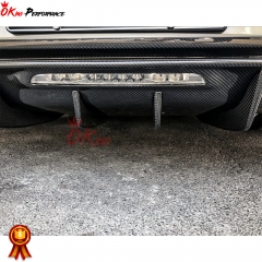 Paktechz Style Carbon Fiber Rear Diffuser For Mercedes-Benz AMG GT GTS 2015-2016