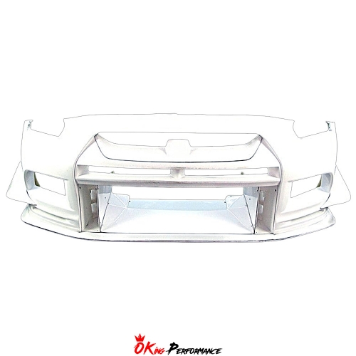 Top Racing Style Glass Fiber Front Bumper For Nissan R35 GTR 2008-2016