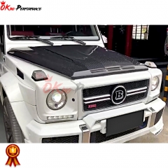 TopCar Style Carbon Fiber Hood For Mercedes Benz G Class W463 2005-2018