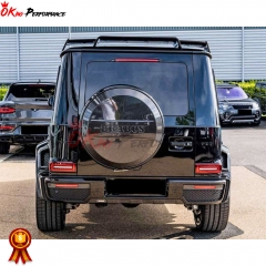 Brabus Style Dry Carbon Fiber Roof Spoiler For Mercedes Benz G Class W464 G500 AMG G63 2018-2020