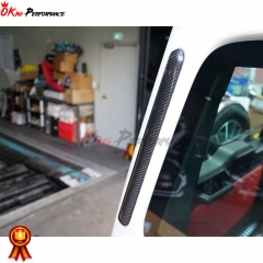Dry Carbon Fiber C Pillar Rear Window Trim For Mercedes Benz G Class W464 G500 AMG G63 2018-2020