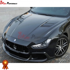 ASPEC Style Carbon Fiber Engine Hood For Maserati Ghibli 2014-2018
