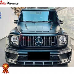 TopCar Style Carbon Fiber Front Lip For Mercedes Benz G Class W464 AMG G63 2018-2020