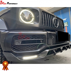 TopCar Style Carbon Fiber Front Lip For Mercedes Benz G Class W464 AMG G63 2018-2020