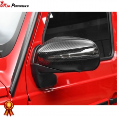 Carbon Fiber Mirror Cover (Stick On) For Mercedes Benz G Class W464 AMG G63 2018-2020