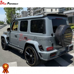 Mansory Style Dry Carbon Fiber Roof Spoiler For Mercedes Benz G Class W464 G500 AMG G63 2018-2020
