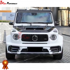 Mansory Style Dry Carbon Fiber Wide Body Kit For Mercedes-Benz G Class W464 G63 2018-2021