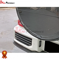 Urban Style Dry Carbon Fiber Wheel Spare Tire Cover For Mercedes Benz G Class W464 AMG G63 2018-2020