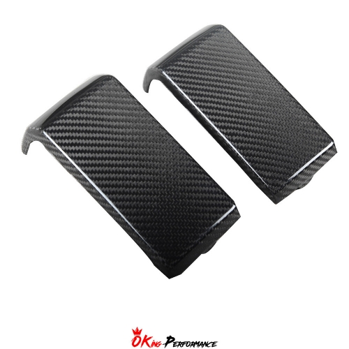 TopCar Style Dry Carbon Fiber Rear Bumper Trims For Mercedes Benz G Class W464 AMG G63 2018-2020