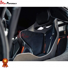 MSO SENNA Style Dry Carbon Fiber Car Bucket Race Chair Seat For Mclaren 570S 650S 720S P1 600LT