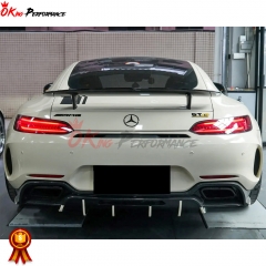 Prior Design Style Dry Carbon Fiber Rear Diffuser For Mercedes-Benz AMG GT GTS 2015-2019
