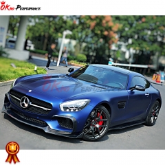 Renntech Style Forged Carbon Fiber Spoiler For Mercedes-Benz AMG GT GTS 2015-2016
