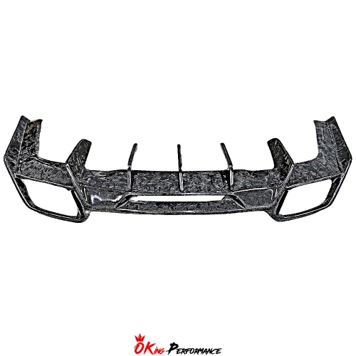 Renntech Style Forged Carbon Fiber Rear Diffuser For Mercedes-Benz AMG GT GTS 2015-2016