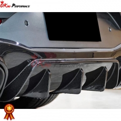 Brabus Style Dry Carbon Fiber Rear Diffuser For Mercedes Benz AMG GT50 GT53 2019-2020