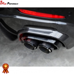 Brabus Style Dry Carbon Fiber Rear Diffuser For Mercedes Benz AMG GT63