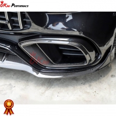 Brabus Style Dry Carbon Fiber Front Lip For Mercedes Benz AMG GT63