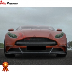 Paktechz Style Dry Carbon Fiber Front Lip & Canards For Aston Martin DB11 2017-2022