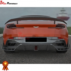 Paktechz Style Dry Carbon Fiber Rear Diffuser For Aston Martin DB11