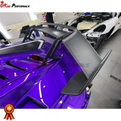 OEM Style Dry Carbon Fiber Rear Spoiler For Lamborghini Huracan STO