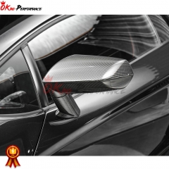 OEM Style Dry Carbon Fiber Mirror Cover (Replacement) For Lamborghini Huracan STO