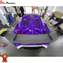 OEM Style Dry Carbon Fiber Rear Spoiler For Lamborghini Huracan STO
