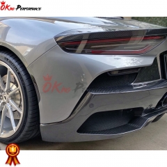 OEM Style Dry Carbon Fiber Rear Diffuser For Maserati MC20