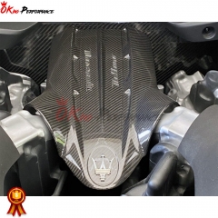 OEM Style Dry Carbon Fiber Middle Engine Bay Dress Up Kit For Maserati MC20