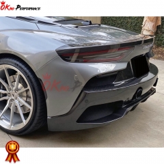 OEM Style Dry Carbon Fiber Rear Diffuser For Maserati MC20