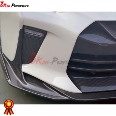 TopSecret Style Partail Carbon Fiber Front Bumper For Nissan R35 GTR 2017-2019