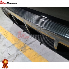 Mansory Style Dry Carbon Fiber Rear Diffuser For Maserati Levante 2016-2018