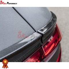 PakTechz Style Carbon Fiber Trunk Wing For Maserati Levante 2016-2020