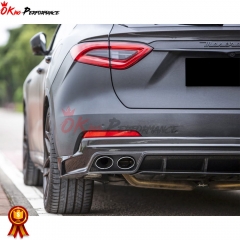 PakTechz Style Carbon Fiber Rear Diffuser For Maserati Levante 2016-2020