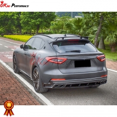 PakTechz Style Carbon Fiber Rear Roof Spoiler For Maserati Levante 2016-2020