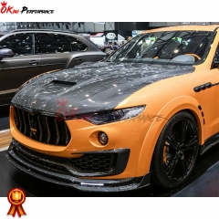 Mansory Style Carbon Fiber Hood For Maserati Levante 2016-2018