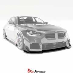 OC Style Dry Carbon Fiber Front Lip For BMW G87 M2 2023