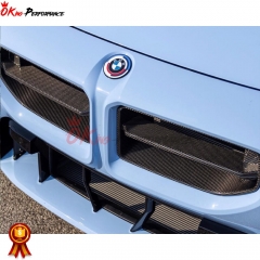 Dry Carbon Fiber Front Grille For BMW G87 M2 2023