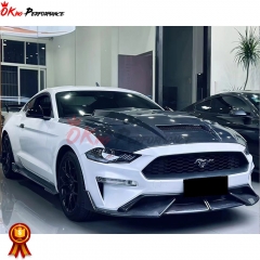TF Style Carbon Fiber Hood For Ford Mustang 2015-2017