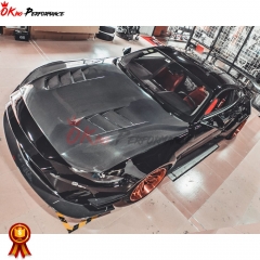 CMST Style Carbon Fiber Hood For Mustang 2018-2023